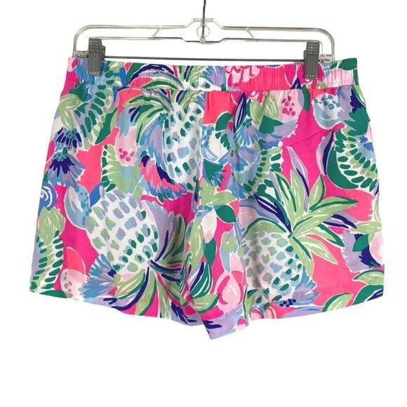 Lilly Pulitzer Katia Shorts Raise The Bar Small Viscose Polyester SS-1489 - Picture 4 of 10